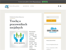 Tablet Screenshot of klimowicz.elk.pl